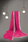 Rani Pink Bandhani Elegance Saree