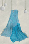 Azure Paisley Grace Saree