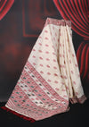 Heritage Elephant Motif Cotton Silk Saree