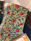 Moonlit Garden Hand Embroidered Cotton Mix Saree