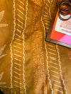 Mustard Ochre Saree