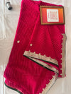 Rani Pink Bandhani Elegance Saree