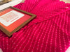 Rani Pink Bandhani Elegance Saree