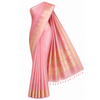 Blush Pink Woven Saree
