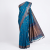 Teal Blue Classic Weave Saree