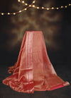Copper Gold Silk Saree